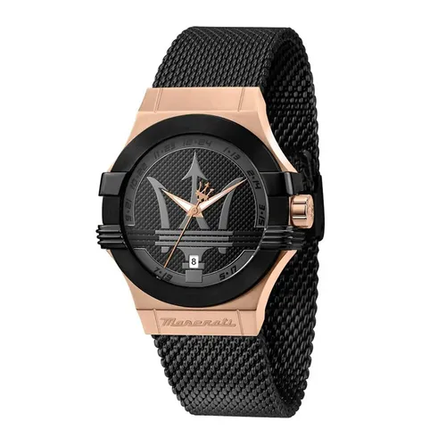 Đồng Hồ Nam Maserati Potenza Dây Lưới R8853108010 Màu Đen Vàng Hồng - Đồng hồ - Vua Hàng Hiệu