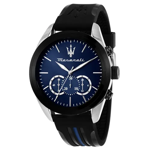 Đồng hồ Maserati - Đồng Hồ Nam Maserati Traguardo Chronograph R8871612044 Màu Xanh Đen - Vua Hàng Hiệu