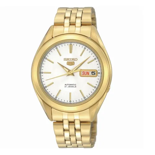 Đồng hồ - Đồng Hồ Nam Seiko 5 Silver Dial Men Watch SNKL26K1 Màu Vàng - Vua Hàng Hiệu