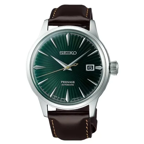 Đồng hồ - Đồng Hồ Nam Seiko Presage Cocktail SRPD37J1 Màu Nâu - Vua Hàng Hiệu