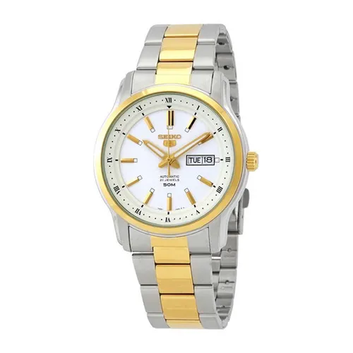 Đồng Hồ Nam Seiko SNKP14K1 Máy Automatic Màu Vàng Bạc - Đồng hồ - Vua Hàng Hiệu