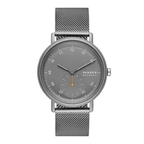 Đồng hồ - Đồng Hồ Nam Skagen Kuppel Steel Mesh Watch SKW6891 Màu Xám - Vua Hàng Hiệu
