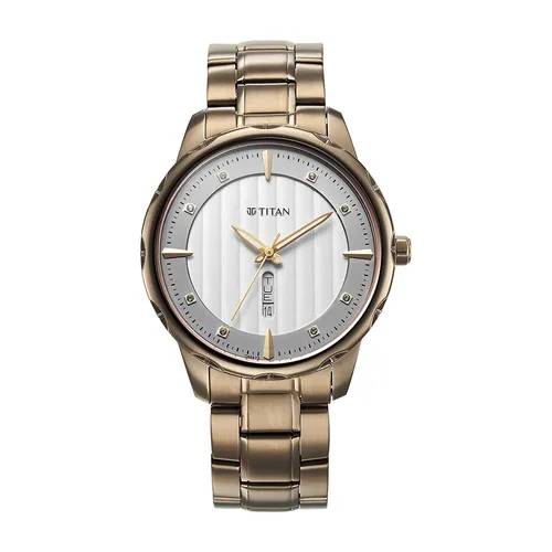 Đồng Hồ Nam Titan Regalia Opulent Watch 1875QM01 Màu Nâu
