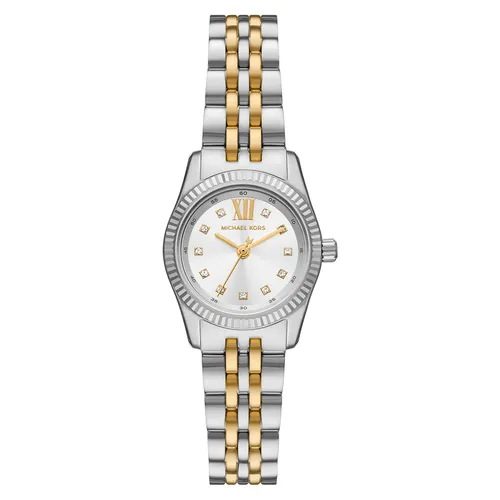 Đồng Hồ Nữ Michael Kors Lexington Two Tone Watch MK4740 Màu Bạc