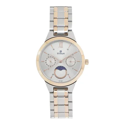Đồng hồ - Đồng Hồ Nữ Titan Ladies Neo - III Watch 2590KM01 Màu Bạc - Vua Hàng Hiệu