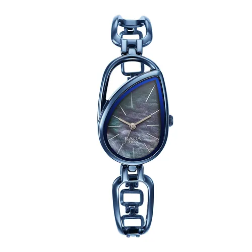 Đồng Hồ Nữ Titan Raga Chic Quartz Analog Blue Dial 2688QM02 Màu Xanh Dương