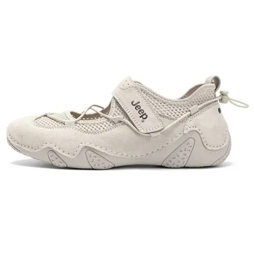 Giày Búp Bê Nữ Jeep Outdoor Shoes Grey PX241WAS932 Màu Xám Size 38 - Giày - Vua Hàng Hiệu