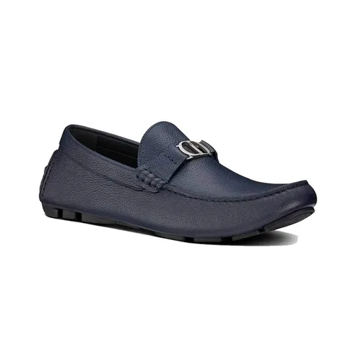 Dior - Giày Lười Dior Moca 3LO114YJK_H569 Màu Xanh Navy Size 41 - Vua Hàng Hiệu