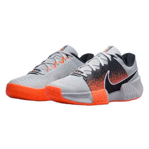 Giày Tennis /Pickleball Nam Nike GP Challenge Pro Premium Shoes FQ7728-001 Màu Xám - Cam Size 42.5