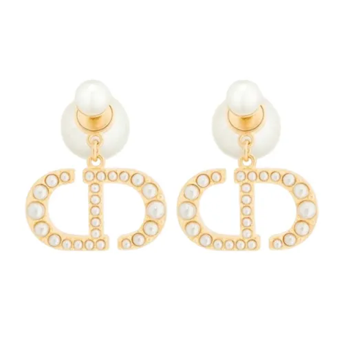 Khuyên Tai Nữ Dior Tribales Earrings Màu Vàng Gold - Trang sức - Vua Hàng Hiệu