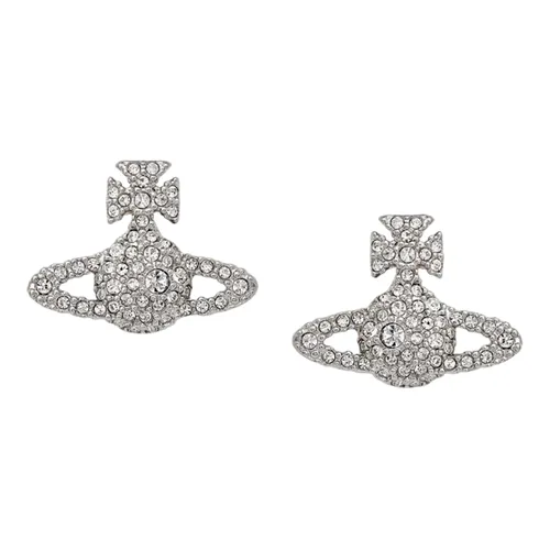 Khuyên Tai Nữ Vivienne Westwood Grace Earrings Màu Bạc - Trang sức - Vua Hàng Hiệu