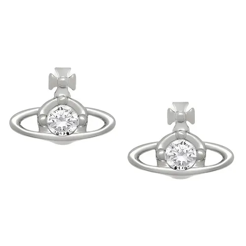 Khuyên Tai Nữ Vivienne Westwood Nano Solitaire Earrings 8050889135258 Màu Bạc - Trang sức - Vua Hàng Hiệu