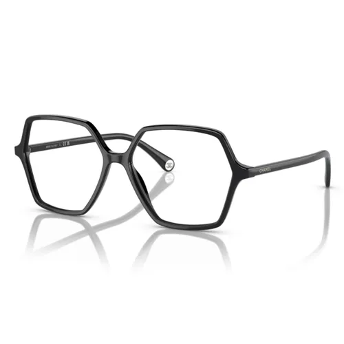 Kính mắt - Kính Mắt Cận Chanel Eyeglasses 0CH3447 C622 Màu Đen - Vua Hàng Hiệu