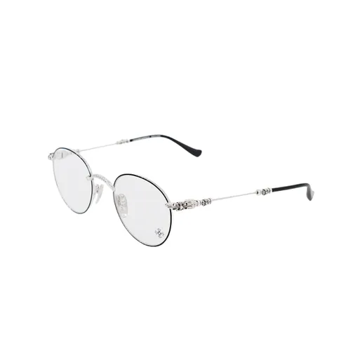 Kính Mắt Cận Chrome Hearts BUBBA - A MKB/SS-MBK-P Màu Bạc - Kính mắt - Vua Hàng Hiệu