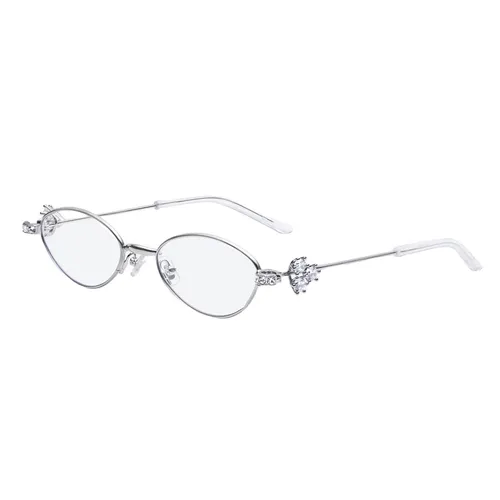 Kính mắt Gentle Monster Kính mắt cận - Kính Mắt Cận Gentle Monster Carat 02 Màu Bạc - Vua Hàng Hiệu