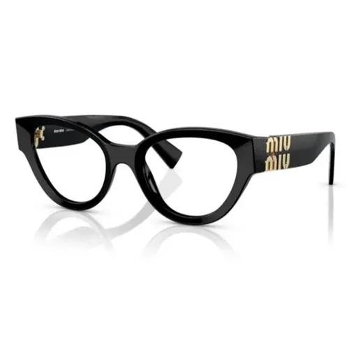 Kính Mắt Cận Nữ Miu Miu Monturas Eyeglasses VMU01VV/1AB1O1 Màu Đen