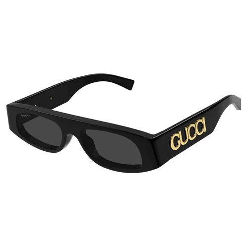 Kính mắt Gucci Nữ - Kính Mát Nữ Gucci Black Geometric Sunglasses GG1771S 001 Màu Đen - Vua Hàng Hiệu