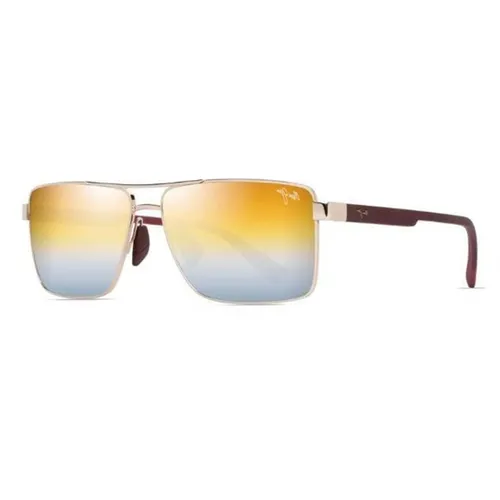 Maui Jim - Kính Mát Nam Maui Jim Sunglasses 621 16DGS Màu Vàng - Vua Hàng Hiệu