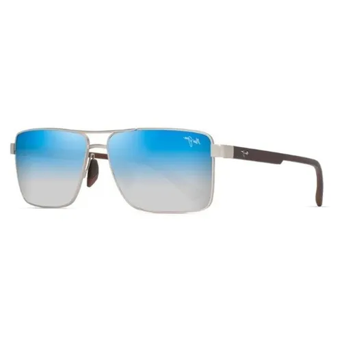 Maui Jim - Kính Mát Nam Maui Jim Sunglasses 621 17DBS Màu Bạc - Vua Hàng Hiệu