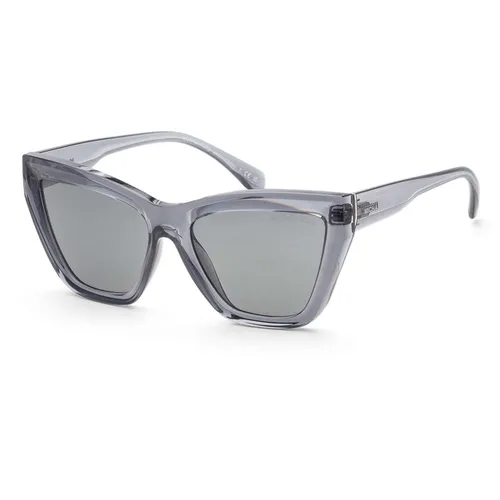 Kính Mát Nữ Michael Kors Women's Blue Cat-Eye Sunglasses MK2211U Màu Xanh Xám - Kính mắt - Vua Hàng Hiệu