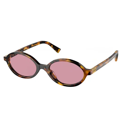 Kính Mát Nữ Miu Miu Sunglasses 0MU 04ZS VAU50D Màu Hồng/Nâu - Kính mắt - Vua Hàng Hiệu