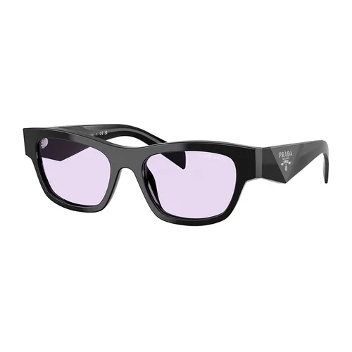Kính Mát Nữ Prada Black Butterfly Sunglasses 0PR B09S 16K40J Màu Đen Tím