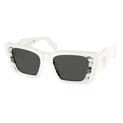 Kính Mát Nữ Prada Transparent Sunglasses 08Y Màu Trắng