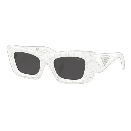 Kính Mát Nữ Prada Transparent Sunglasses 13ZS Màu Trắng