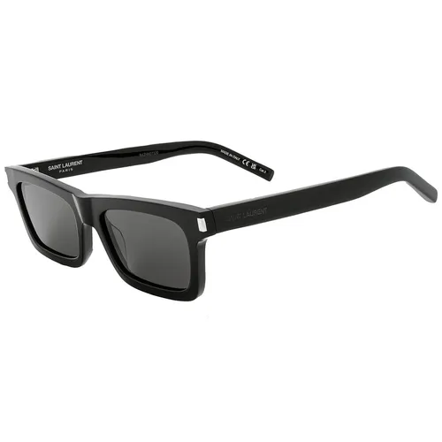 Kính Mát Nữ Yves Saint Laurent YSL Sunglasses SL461 BETTY 001 Màu Đen Xám