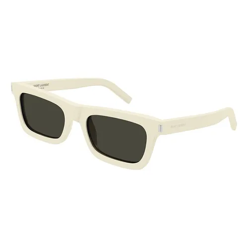 YSL - Kính Mát Nữ Yves Saint Laurent YSL Sunglasses SL461 BETTY 020 Màu Trắng - Vua Hàng Hiệu