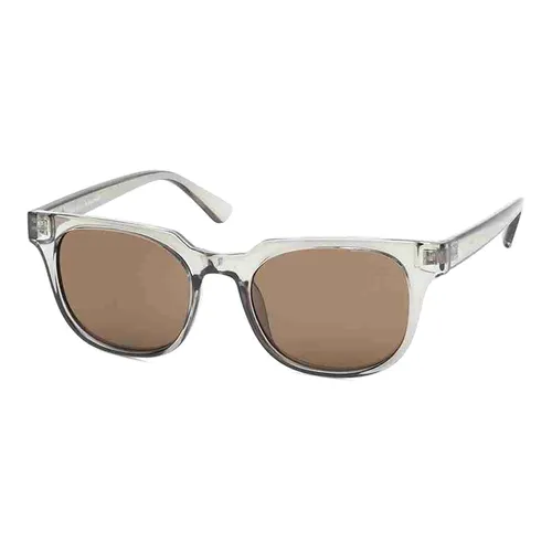Kính mắt - Kính Mát Unisex Fastrack Round Rimmed Sunglasses P467BR2V Màu Xám Nâu - Vua Hàng Hiệu