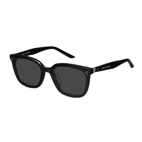 Kính Mát Unisex Gentle Monster By Row 01 Sunglasses Màu Đen Xám - Kính mắt - Vua Hàng Hiệu