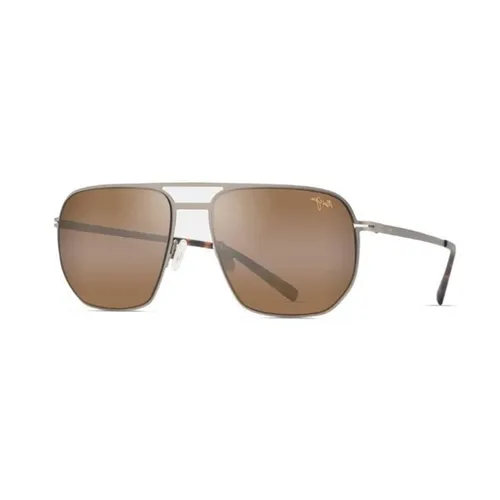 Maui Jim - Kính Mát Unisex Maui Jim 605 01H Sunglasses Màu Nâu - Vua Hàng Hiệu