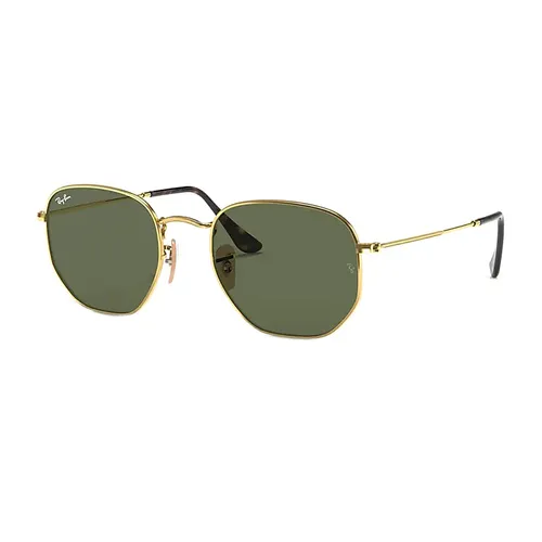 Rayban Xanh - vàng - Kính Mát Unisex Rayban Sunglasse Hexagonal RB3548N 001 Màu Xanh Vàng - Vua Hàng Hiệu
