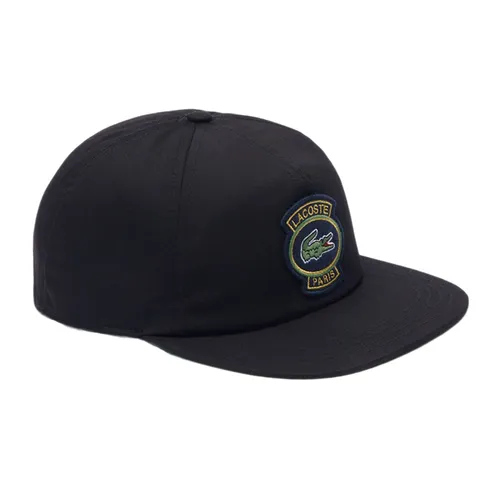 Mũ nón Unisex Xanh Đen - Mũ Lacoste Unisex Badge Accent Cap RK7589 51 964 Màu Xanh Đen - Vua Hàng Hiệu