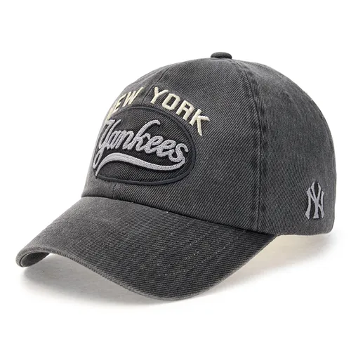 Mũ nón - Mũ MLB Varsity Vintage Culsive Stitch Unstructured Ball Cap New York Yankees 3ACPV165N-50CGS Màu Xám Đậm - Vua Hàng Hiệu