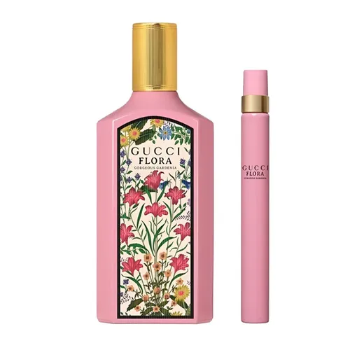 Set Nước Hoa Nữ Gucci Flora Gorgeous Gardenia EDP (100ml + Mini 10ml) - Nước hoa - Vua Hàng Hiệu
