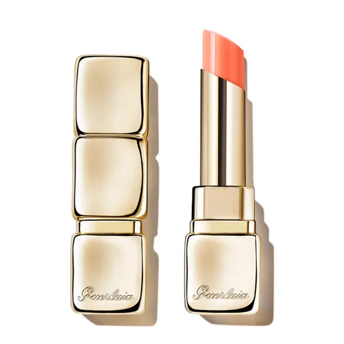 Guerlain - Son Dưỡng Guerlain KissKiss Bee Glow Lip Balm 319 Peche Glow Màu Cam San Hô - Vua Hàng Hiệu