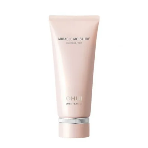 Sữa Rửa Mặt Hàn Quốc - Sữa Rửa Mặt Dưỡng Ẩm Ohui Miracle Moisture Cleansing Foam 200ml - Vua Hàng Hiệu
