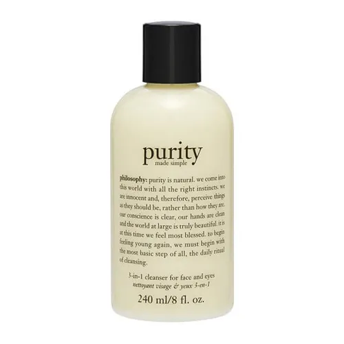 Philosophy - Sữa Rửa Mặt Philosophy Purity Made Simple 3 In 1 Cleanser For Face And Eyes 240ml - Vua Hàng Hiệu