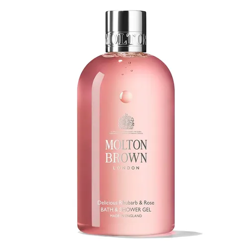 Mỹ phẩm - Sữa Tắm Molton Brown Delicious Rhubarb & Rose Bath & Shower Gel 300ml - Vua Hàng Hiệu