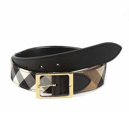 Thắt lưng - Thắt Lưng Nam Burberry 80499071006 Màu Nâu Đen Size 75 - Vua Hàng Hiệu