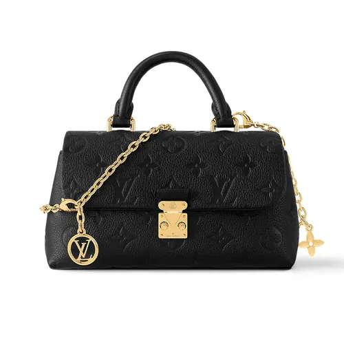 Louis Vuitton Túi đeo chéo - Túi Đeo Chéo Nữ Louis Vuitton LV Nano Madeleine M12144 Màu Đen - Vua Hàng Hiệu