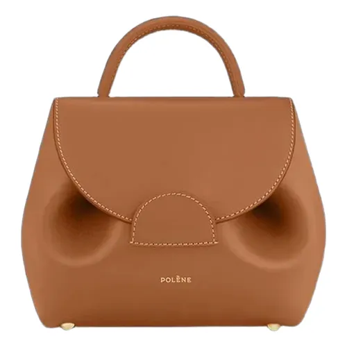 Túi xách - Túi Đeo Chéo Nữ Polène Numéro Un Nano Edition Smooth Camel Crossbody Bag Màu Nâu Camel - Vua Hàng Hiệu