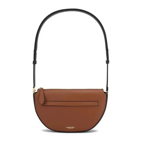 Túi xách - Túi Đeo Vai Nữ Burberry Shoulder Bag 80514881 Màu Nâu Đậm - Vua Hàng Hiệu