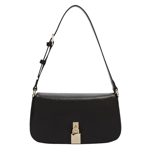 Túi Đeo Vai Nữ Furla Artemis Model Small Leather Shoulder Bag in Black Màu Đen - Túi xách - Vua Hàng Hiệu