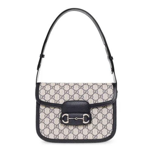 Túi Đeo Vai Nữ Gucci 1955 Horsebit GG-Supreme Phối Màu