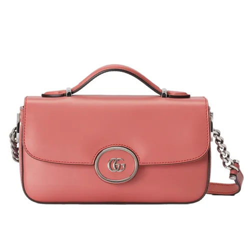Túi Đeo Vai Nữ Gucci Petite GG Mini Shoulder Bag 739722 AABSG 6701 Màu Hồng - Túi xách - Vua Hàng Hiệu