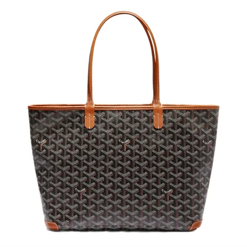 Túi Tote Nữ Goyard Artois PM Tote Bag Màu Đen Nâu N-QL - Túi xách - Vua Hàng Hiệu