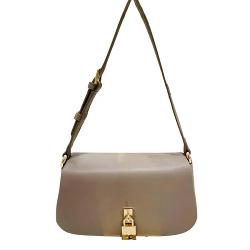 Túi Xách Furla Artemis Model Small Leather Shoulder Bag In Brown Màu Nâu Xám - Túi xách - Vua Hàng Hiệu